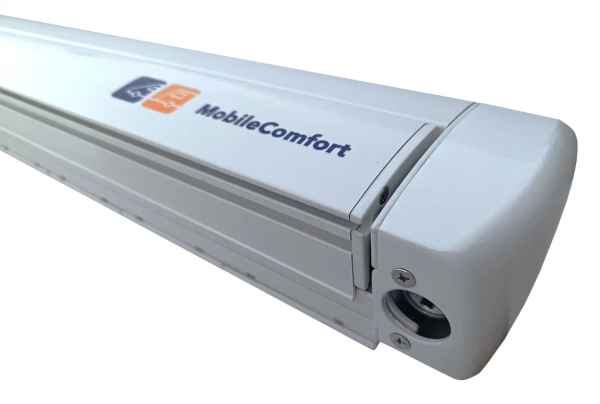 Купить  маркиза безопорная 4,5м mobilecomfort eagle me450wg, настенная, электрическая, белая  для авто, кемперов и домов на колесах по доступным ценам